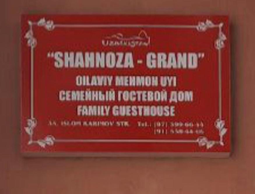 Shahnoza Grand Hotel Samarkand Buitenkant foto
